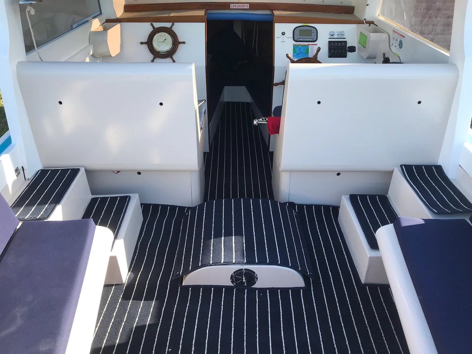 Premium anti-slip EVA boat flooring mats for marine safety