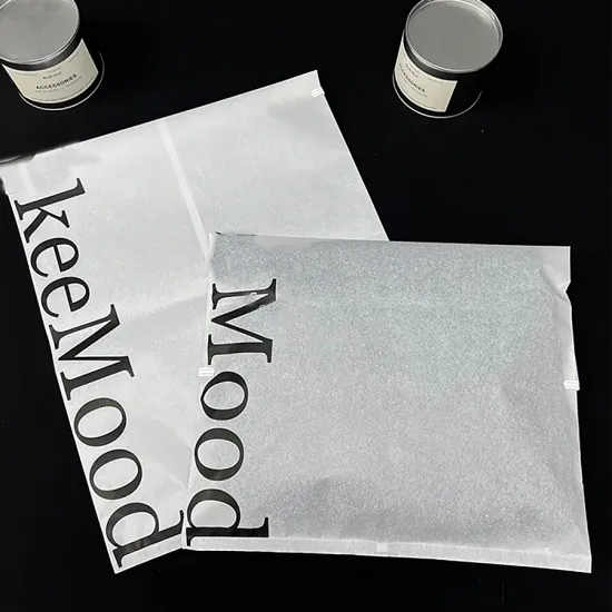 Custom Waxed Coated Glassine Paper Bags for Clothing