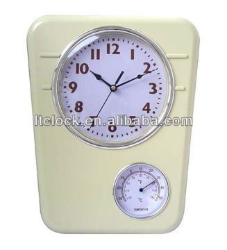 Plastic weather station clock 2013