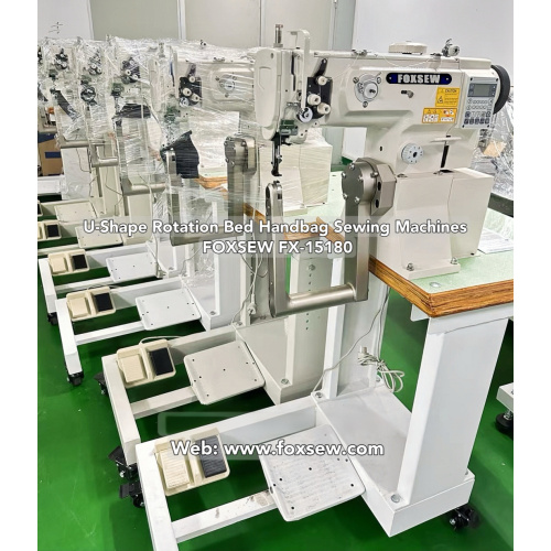 Mesin Jahit Tas Tangan Lengan Rotasi Bentuk U FX-15180