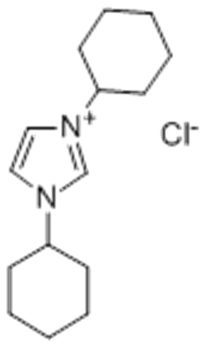 Name: 1,3-Dicyclohexylimidazol-1-ium chloride CAS 181422-72-0