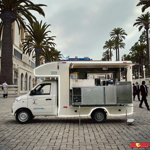 کامیون دسر لذیذ با خلاقیت های منحصر به فرد شیرین