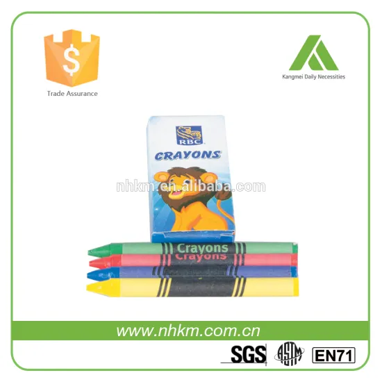 Conform to EN71 washable crayon set