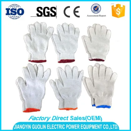 custom cotton hand protect gloves colored cotton gloves