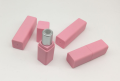 Mini läppstift rör tomt rör fyrkantigt rosa rör