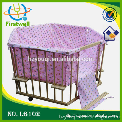 Tent Shape Baby Playpen Gaming with Baby Bed