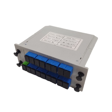 SPIRTTEUR DE PLC FIBER OPTIQUE GOOTSELL avec boîte ABS, type de cassette et connecteurs SC APC - Port 1x16 pour les applications FTTH