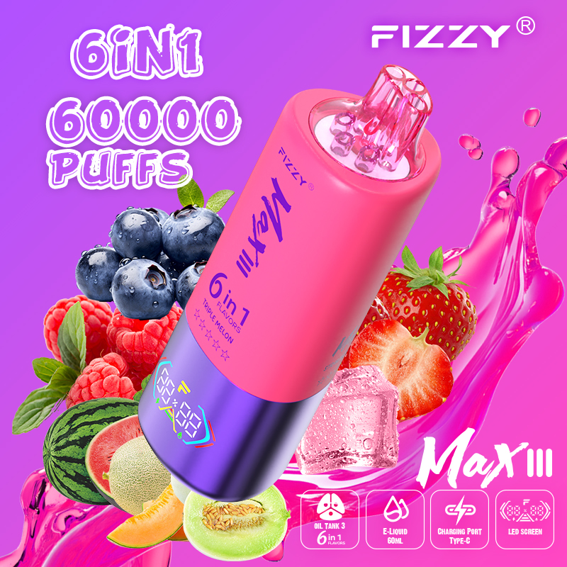 Fizzy Max LLL 60000 60K พัฟ