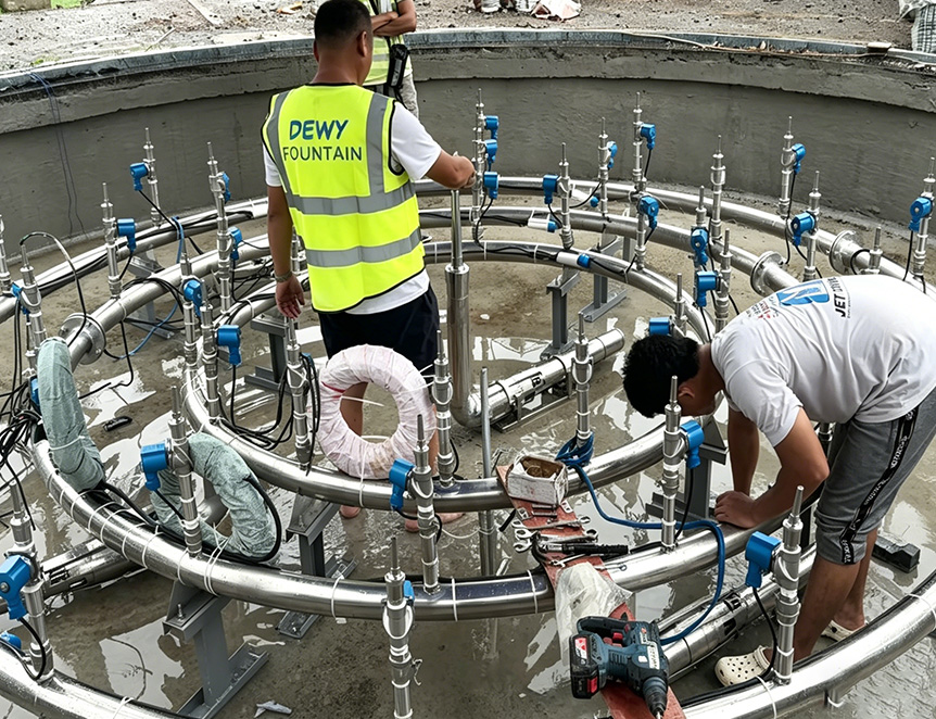 304 stainless steel fountain