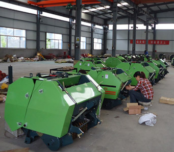 PTO Powered Mini Round Hay Baler