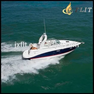 China Twin Engines FRP Cabin Boat