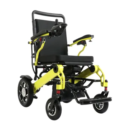 Disabled Lightweight Foldable Electric Power Wheelchair