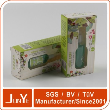 good quality folding cardboard packaging box for bottles