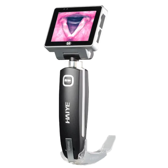 Handheld Recordable Video Laryngoscope for Medical Anesthesia Procedures