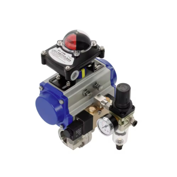 Pneumatic Actuator Double Acting Sanitary Butterfly Valve