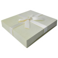 Luxury Cardboard Jewelry Gift Box With Silk Ribbon