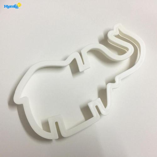 3D Animal plastic Elephant Cookie Cutter Set