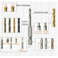 Double HSS Drill Hex Shank Cobalt for Metal