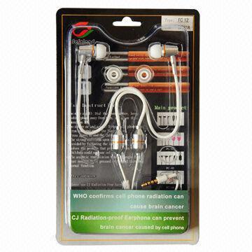 Low radiation headphone, 16Ω impedance