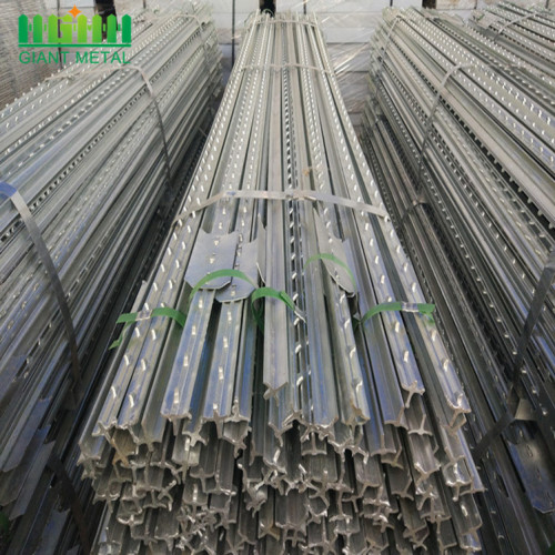 Digunakan Hot Dipped Galvanized T Post For Farm