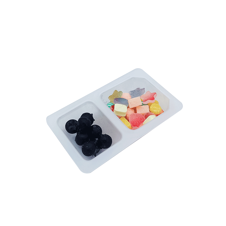 PP Small Food Sauce Plastic Tray Blister Container