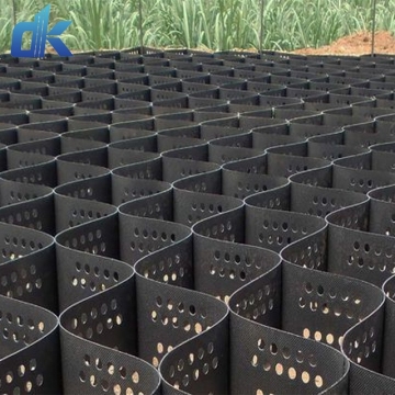 Textured and Perforated HDPE Plastic Geocell Manufacturer Price for Road Construction