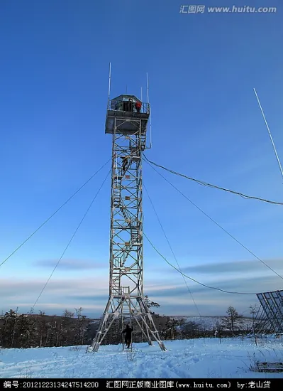 Fire protection and watching tower