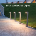 2000 مللي أمبير في الساعة Lithum بطارية الألومنيوم سبيكة Solar Bollard Light