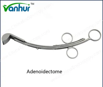 E. N. T Surgical Instruments Adenoidectomy Cassette Scalpel