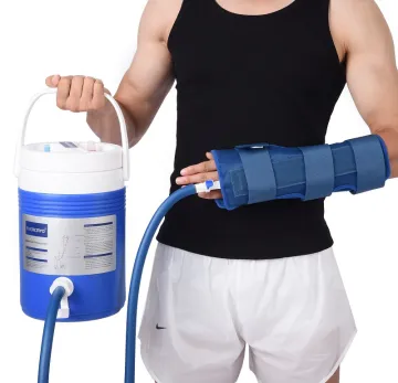 Cold Compression Hand Physical Therapy Unit System