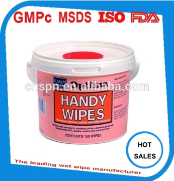 2015 New Private label OEM Industrial wet wipes
