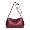 Hot red color fashion bucket lady bags