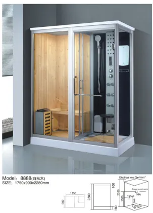 Sauna Shower and Sauna Combos