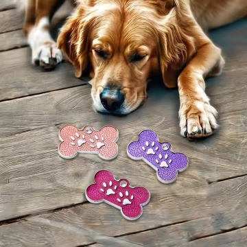 Antique Brass Dog Tag 3D Printed Metal Model Sports Anime Fashion Animal Themed Souvenir Gift Plated Copper Aluminum Zinc Bronze