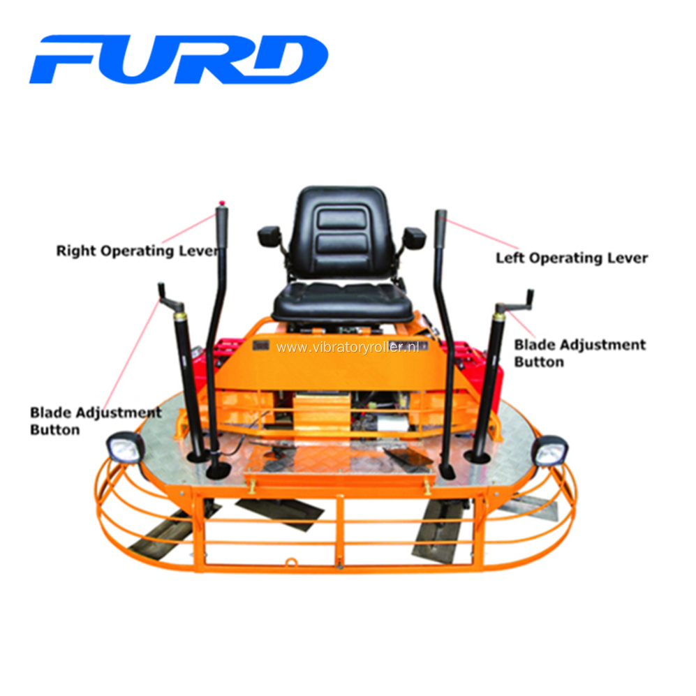 Easy Operated Ride On Concrete Trowel Machine