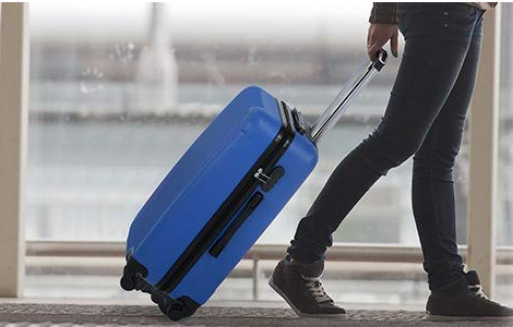 premium ABS trolley luggage spinner suitcase