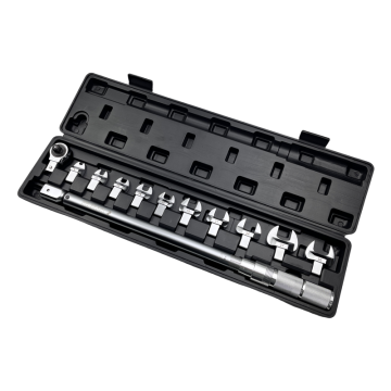 Open Head Ratchet Torque Wrench Set 30-210N.m 14*18mm 12pcs