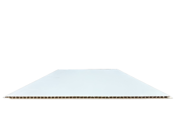 Light Color Grooved Wall Cladding