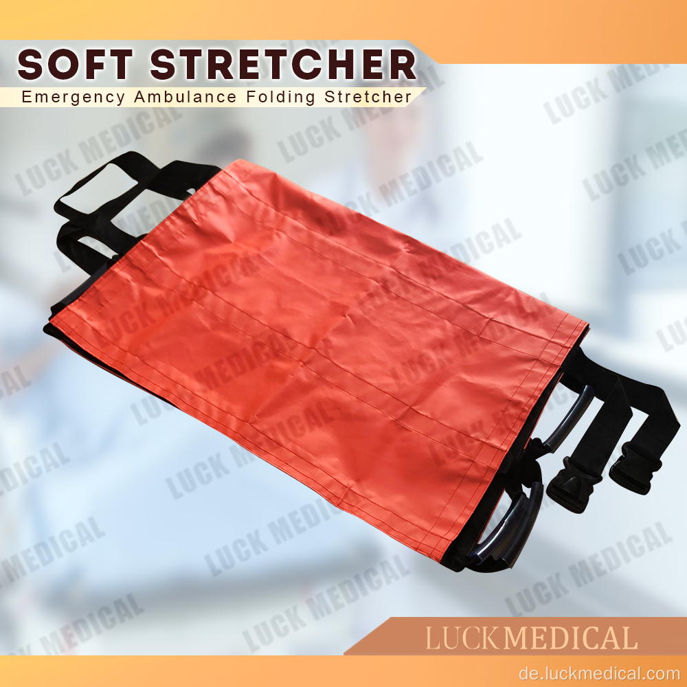 PVC tragbare Softstrecker Medizinische Notfallstrecke