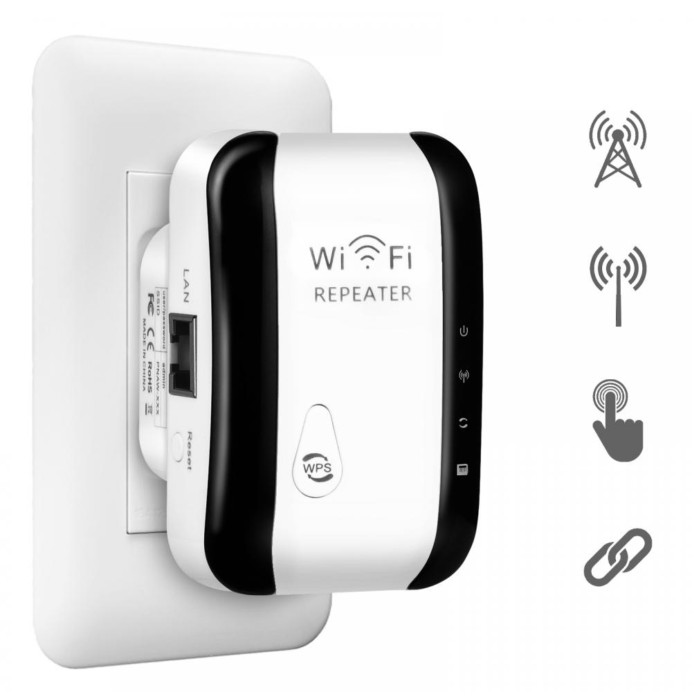 220V 300Mbps Wireless-N Wifi Repeater 802.11N / B / G