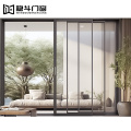 Slim Frame Aluminium Partition Glass Sliding Door
