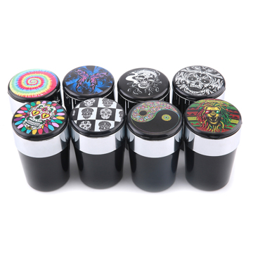 Psychedelic LED Car Cup Holder Ashtray and Display Stand for Women