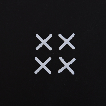 Thickened Hardened Tile Cross Clips for Paved Floor Tiles with Gaps in Plastic Clips