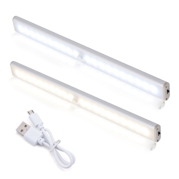 USB Rechargeable PIR Motion Sensor LED Light for Closets and Kitchens