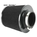 Filtro dell'aria per auto nera da 3 pollici