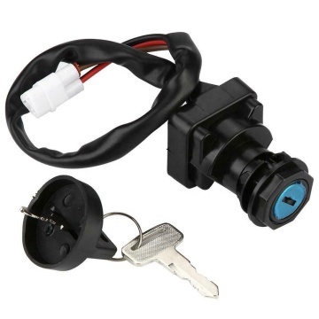 Replacement Ignition Key Switch for Suzuki ATV Models: LTR 450, LT-R450, 450 LTR450Z (2006-2009)