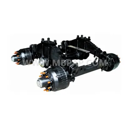 High-Quality Trailer Axle Truck Parts 12T 14T 16T Bpw Axle German Axle