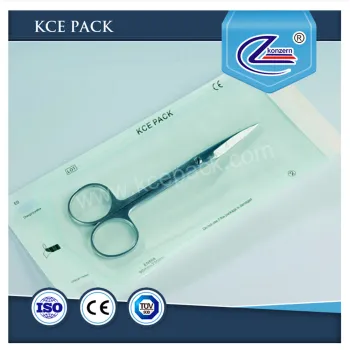 Autoclave sterilization pouch for gauze sponges