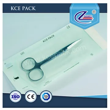 Autoclave sterilization pouch for gauze sponges