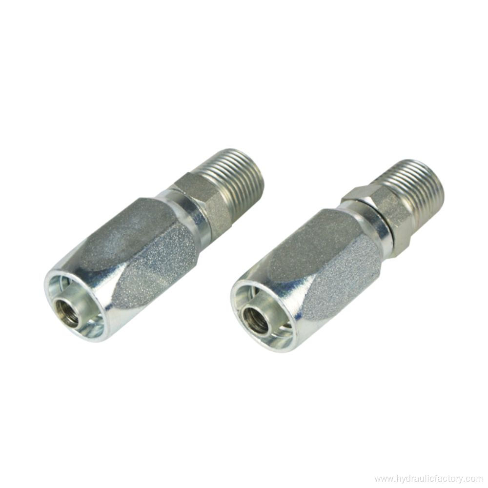 Male NPT Reusable Hydraulic Fittings